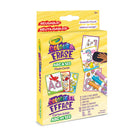 Crayola - Cartes éclair ABC et 123 réutilisables Colorie et efface-Apprentissage amusant des lettres et des chiffres : conçu pour renforcer les compétences de BASE comme la reconnaissance des lettres, des chiffres et des objets grâce à des activités de coloriage thématiques et réutilisables