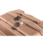 Champs - Tech Ensemble de Bagages 2 Pièces - Or Rose-Valise 20 po approuvée TSA
