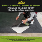Alien Spray - Spray adhésif multi-usage - Paquet de 2-Résistant à l'Humidité et aux Intempéries : Conçu pour une utilisation intérieure et extérieure, l'adhésif résiste à l'humidité et aux conditions difficiles, idéal pour les réparations, le bricolage et les projets de construction.