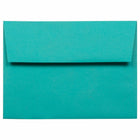 JAM Paper - Enveloppes d'invitation colorées A6 - 4,75 x 6,5 - bleu mer recyclé - Paquet de 50-Ces enveloppes sont parfaites pour envoyer des invitations, des cartes de voeux, des RSVP, des cartes de remerciement, des cadeaux d'anniversaire, des remises de diplômes, des vacances et plus encore
