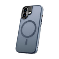 TUFF8 - Étui GlideGuard Mag Bleu iPhone 17-Protection contre les chutes de niveau militaire : protège votre téléphone de l’usure quotidienne