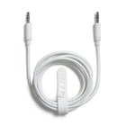NXT Technologies - Câble de 6 pi tressé, mini prise casque stéréo de 3,5 mm, blanc-Mini prise casque stéréo de 3,5 mm à mini prise casque stéréo de 3,5 mm