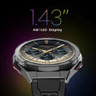 HiFuture - Montre connectée active 1,43 po - Argent-Suivi de la fréquence cardiaque. Suivez votre rythme cardiaque en temps réel et restez en phase avec votre corps. Surveillez facilement votre santé cardiaque et assurez-vous de toujours rester dans votre plage optimale