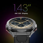 HiFuture - Montre connectée active 1,43 po - Argent-Suivi de la fréquence cardiaque. Suivez votre rythme cardiaque en temps réel et restez en phase avec votre corps. Surveillez facilement votre santé cardiaque et assurez-vous de toujours rester dans votre plage optimale