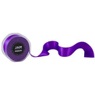 JAM Paper - Ruban de satin double face - 1 1/2" de large x 25 m - Violet-Quantité : Rouleau vendu à l'unité