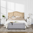 HOMCOM - Table de nuit moderne avec 3 tiroirs à finition brillante - blanc - lot de 2-La façade des tiroirs est en finition haute brillance, ce qui lui donne une touche élégante 