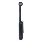 Evry - mini lampe de lecture rechargeable avec clip intégré et col flexible - Noir-Luminosité réglable avec un gradateur sans paliers