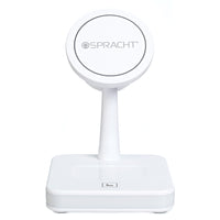 Spracht - Flex Charge 4 - Blanc-Compatibilité : iPhone, Android, montre, étui pour écouteurs, port USB supplémentaire