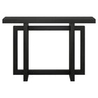 Hudson&Canal - Console Breslow 44" L - Grain noir-La table est fabriquée à partir de matériaux MDF de haute qualité et durables