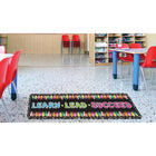 Ashley Productions - The Original Fun Mat - Coureur de Tapis - 15 -5" x 47" - Apprendre - Diriger - Réussir - Composition de Crayon-Antidérapant et durable : Le support en caoutchouc robuste garantit la sécurité et la durabilité, idéal pour les zones à fort passage.