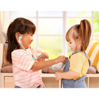 Battat - Kit médical jouet-Comprend : Un sac en toile rouge et 10 accessoires médicaux jouets comme un marteau à réflexes, un stéthoscope, un brassard de tension et plus encore