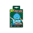 Crayola - Mini Ami-lumi pingouin-Jouet lumineux en forme de pingouin : voyez votre pingouin s'illuminer en del bleu. (alimentation par piles, interrupteur marche/arrêt simple)