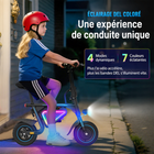 Gyrocopters - Trottinette électrique pour enfants Radi8 - Vitesse 25 km/h - Autonomie 20 km - Éclairage LED - Noir-Pour une sécurité accrue, le traceur GPS antivol intégré permet aux parents de surveiller la position du véhicule en temps réel via des appareils iOS