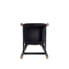 Manhattan Comfort - Versailles tabouret de comptoir style industriel 15,75" - noir et cannage naturel-Garantie limitée du fabricant de 30 jours