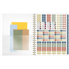 Cambridge - Agenda hebdomadaire/mensuel jardin de minuit 2026 - 11 po H x 8 1/2 po l - multicoloure - bilingue-12 pages mensuelles avec onglet