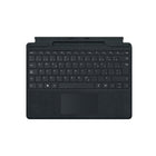 Microsoft - Clavier Surface Pro avec rangement du stylet - Noir (Français canadien)-Élégant et compact, ce clavier offre le même confort qu’un clavier d’ordinateur portable traditionnel, avec un jeu de touches mécaniques rétroéclairées complet et un grand pavé tactile en verre pour un contrôle et une navigation précis