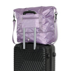 Nicci - Sac extensible Travel Weekender Duffel - Violet clair-Fermetures à pression latérales