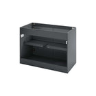 Modway - Bryn Support mural de 36" Vanité de salle de bain (lavabo non inclus) - Gris-Assemblée requise