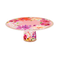Maxwell & Williams - Rose Dahlia Support à Gâteaux à Pied Rond - 28 cm-Lavage des mains recommandé