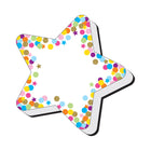 Ashley Productions - Effaceurs magnétiques pour tableau blanc, Confettis étoiles, lot de 6-Léger et facile à saisir et à tenir pour les enseignants et les étudiants