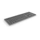 BlueDiamond - Clavier sans fil mécanique profil bas taille complète - disposition française, gris-Connectivité Sans Fil 2,4 GHz: Connexion rapide et fiable via un récepteur USB-A 2,4 GHz