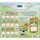 Lang - 2026 Oiseaux Dans Le Jardin Calendrier Mural Deluxe Mensuel - 30,5 cm l x 30,5 cm H - Anglais-Papier élégant gaufré façon lin
