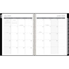 Mead - Agenda scolaire hebdomadaire/mensuel coeurs colourés 2025-2026 - 11 po H x 8 1/2 po l - multicoloure - bilingue-Couverture rigide durable
