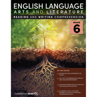 Classroom Ready - Cahier d’exercices et guide d’étude de compréhension en lecture et en écriture anglaises - 6e année - Édition SK/MB/TNO/NU/Atlantique-Reliure à spirale : Le livre s’ouvre à plat pour faciliter la réalisation des exercices et questions pratiques par tous les élèves