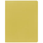 Staples - Couverture de rapport - format lettre - jaune-Munie de 3 prongs pour retenir le papier en place