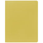 Staples - Couverture de rapport - format lettre - jaune-Munie de 3 prongs pour retenir le papier en place