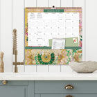 WSBL - 2026 Patina Vie Note Nook  Calendrier mural Mensuel - 30,5 cm l x 30,5 cm H - Anglais-4