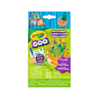 Crayola - Ensemble Mélange-o-mania grenouille GOO-Ensemble mélange-o-mania grenouille goo crayola : comprend 1 sachet de poudre à goo, 1 marqueur, 1 gobelet en plastique, 1 sachet de p'tits extras, 1 sachet de peinture parfumée, 1 sachet d'argile à modeler