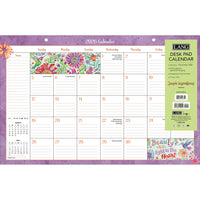 Lang - 2026 Inspirations Simples Calendrier de Bureau Bloc-Notes Mensuel - 11 po H x 17 po l - Anglais-Format 12 mois (Janvier - Décembre 2026)