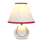 Simple Designs - Enfants Lampe de Table de Baseball-Assemblage et utilisation: Le produit est livré assemblé et il suffit de fixer l'abat-jour à l'aide de l'écrou à douille avant de l'utiliser