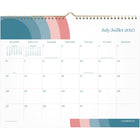 Cambridge - Calendrier mural mensuel arc 2025-2026 - 11 7/8 po H x 14 7/8 po l - bilingue-Format des pages : 11 7/8 po H x 14 7/8 po l