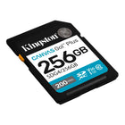 Kingston - 256 Go Canvas Go! Plus Carte mémoire SD-Idéale pour la photographie en mode rafale et la vidéo 4K UHD sur un DSLR