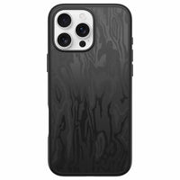OtterBox - Coque Symmetry avec motifs graphiques et MagSafe pour iPhone 16 Pro Max - Écorce de sapin-Ouverture de précision pour une interaction facile avec les commandes de la caméra