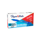 Paper Mate −  Stylo à bille Flexgrip Elite − rétractable − 1,4 mm − noir − paquet de 12-La prise en main confortable permet une utilisation prolongée