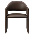 Modway - Talia Cuir végane Fauteuil à manger - Espresso-8