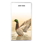 Blueline - 2025-2026 Agenda de poche mensuel - 6-1/2 po x 3-1/2 po - Collection Animal - Bilingue-Fabriqué avec 50% de papier postconsommation