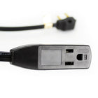 BlueDiamond Cordon de rallonge à 3 prises et 3 broches - 15 pi (80079)-Connecteur double face : 1 prise sur le côté A, 2 prises sur le côté B