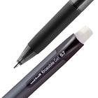 uni-ball - Stylos rétractables à gel effaçable - 0,7 mm - noir - paquet de 2-Pointe fine de 0,7 mm