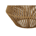 Monarch Specialties - Luminaire - 22 po H Lampe De Table - Cordage Brun - Abat-Jour Beige - Transitionnel-Dimensions assemblées : 14 po L x 14 po P x 21,75 po H. base : 10,25 po L x 10,25 po P x 11 po H. abat-jour : 14 po L x 14 po P x 9 po H