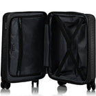 Champs - Iconic II 20 po Valise Cabine - Noir-Matériau léger en polycarbonate