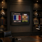 Frameworth - Coupe du Monde FIFA 2026 Officielle France Cadre Drapeau et Trophée - 15 po x 24 po-7