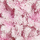 HOMCOM - Snow Flocked Pencil Artificial Christmas Tree with Steel Base Pink-Les branches ignifuges ne risquent pas de prendre feu ou de causer de graves dommages domestiques 