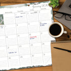 Lang - 2026 Oiseaux Chanteurs Calendrier de Bureau Bloc-Notes Mensuel - 11 po H x 17 po l - Anglais-Trous pré-percés pour suspension facultative