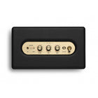 Marshall - Acton III Enceinte Bluetooth pour la maison - Noir-Commande du panneau supérieur : Bouton source, Bouton de contrôle du volume, Bouton de contrôle des basses, Bouton de contrôle des aigus, Bouton Lecture/Pause, Couton de contrôle Retour/Avance rapide, Interrupteur d'alimentation