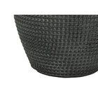 Monarch Specialties - Luminaire - 24 po H Lampe De Table - Résine Noire - Abat-Jour Ivoire / Crème - Contemporain-Dimensions assemblées : 14 po L x 14 po L x 23,5 po H; Base : 7 po L x 7 po L x 12,75 po H; Abat-jour : 14 po L x 14 po L x 9,5 po H