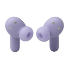 JBL - Live Beam 3 Écouteurs intra sur tige sans fil avec réduction de bruit - Mauve-Six microphones à formation de faisceaux réduisent le vent et les interférences afin que vous puissiez toujours communiquer avec clarté. Vous pouvez créer votre propre environnement d'appel grâce aux niveaux sonores ambiants personnalisés de Personal Sound Amplification. Un égaliseur vocal et un optimiseur de niveau vocal vous donnent un contrôle total non seulement sur le son que vos interlocuteurs entendent, mais également